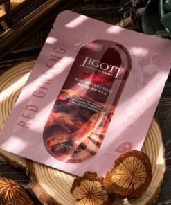 Alternative view of Jigott lakštinė veido kaukė su raudonuoju ženšeniu, 27ml