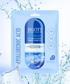 Alternative view of Jigott lakštinė veido kaukė su hialurono rūgštimi, 27ml