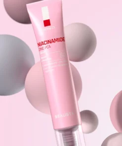 BEAUSTA Derma2X kremas probleminei odai su niacinamidu ir cinku, 40 ml