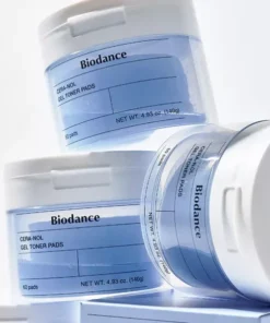 BIODANCE Cera-nol geliniai tonizuojantys diskeliai 60 vnt