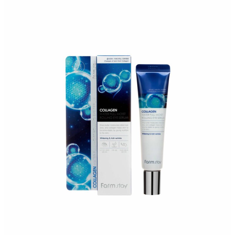 FarmStay drėkinantis akių serumas su kolagenu, 25ml