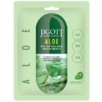 Jigott lakštinė veido kaukė su alavijo ekstraktu, 27ml