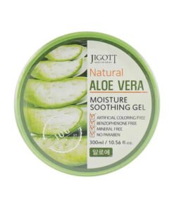 JIGOTT Natural Aloe Vera raminamasis drėkinamasis gelis, 300 ml