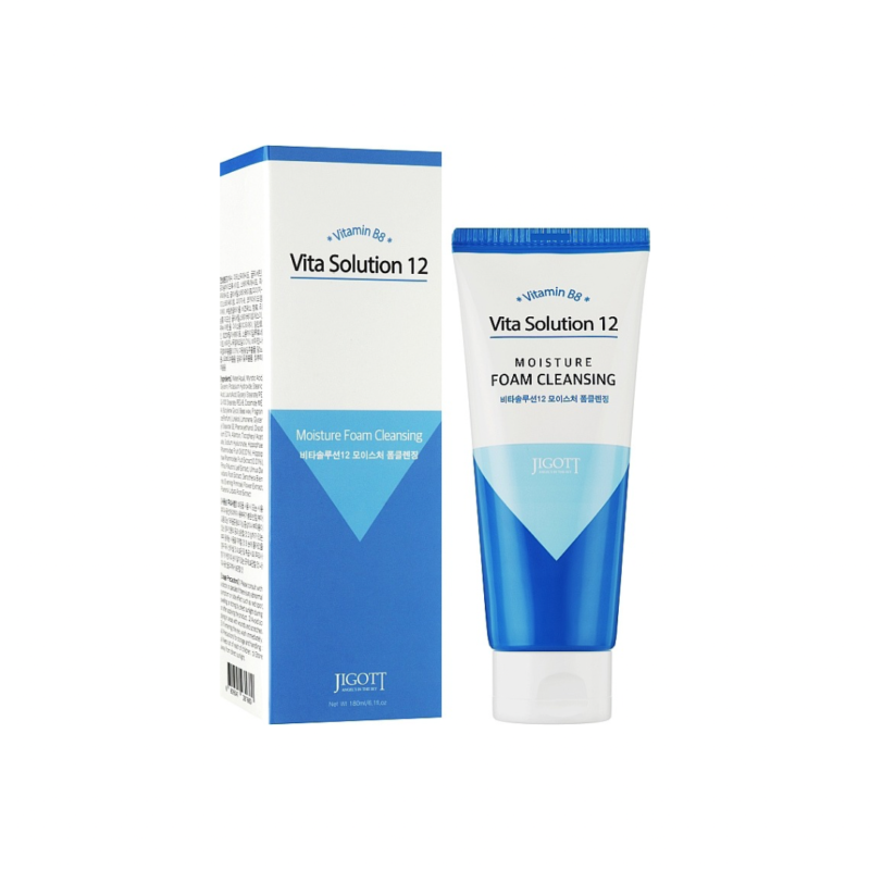 JIGOTT Vita Solution 12 drėkinamasis veido prausiklis, 180 ml
