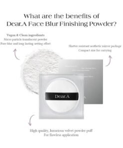 Dear.A biri fiksuojanti pudra Face Blur Finishing Powder