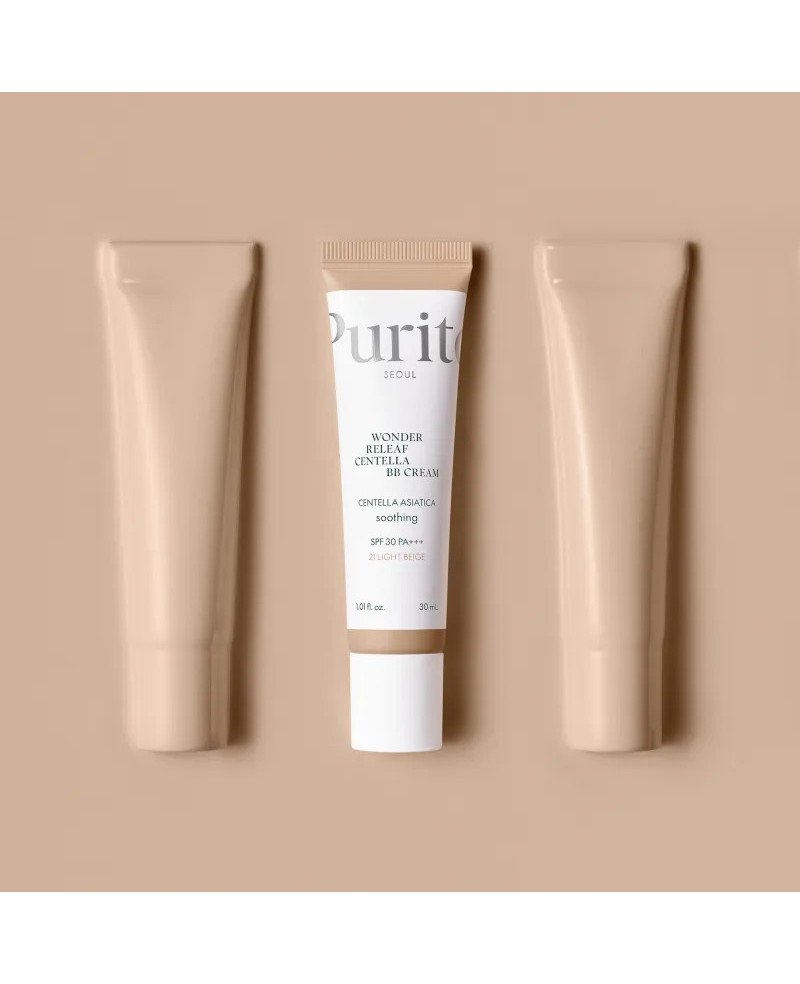 Purito Wonder Releaf Centella BB Cream bb kremas №21 Light Beige, 30ml