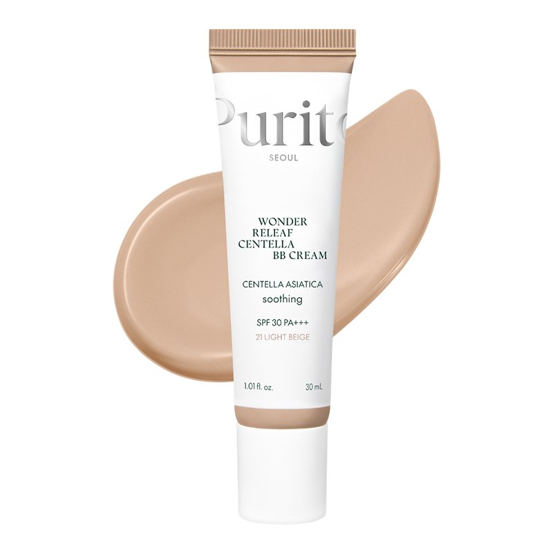 Purito Wonder Releaf Centella BB Cream bb kremas №21 Light Beige, 30ml