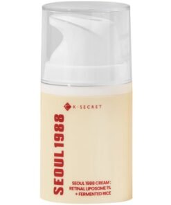 K-SECRET SEOUL 1988 Cream Retinal Liposome 1% + Fermented Rice veido kremas, 50 ml