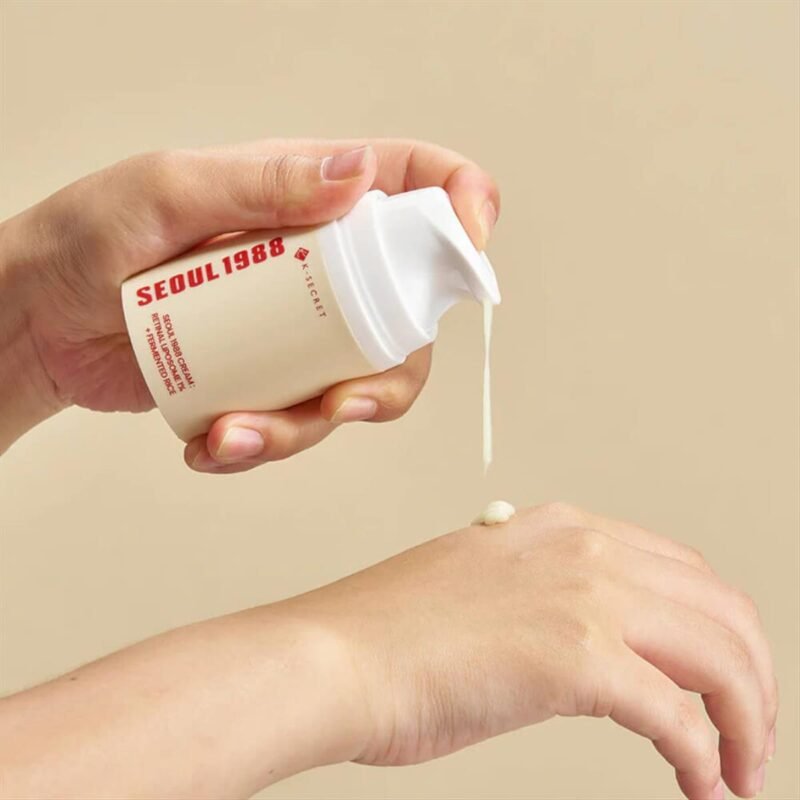 K-SECRET SEOUL 1988 Cream Retinal Liposome 1% + Fermented Rice veido kremas, 50 ml