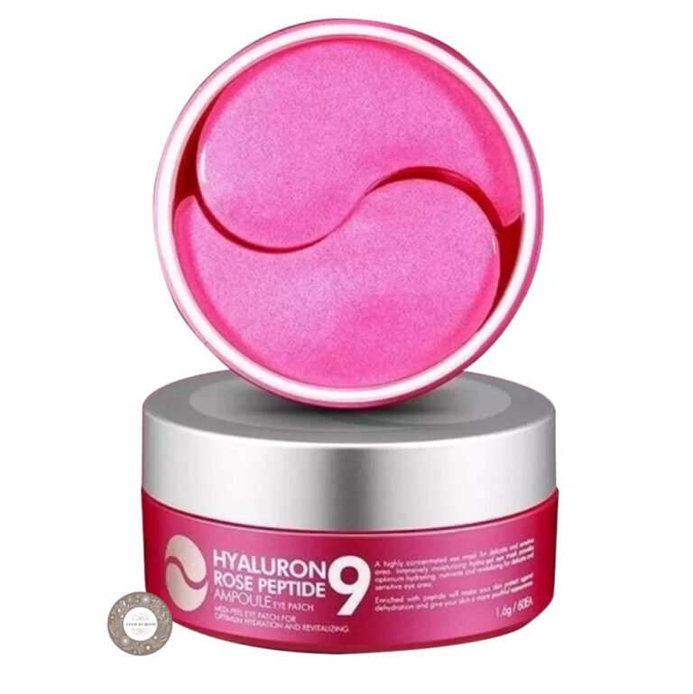 Medi-Peel Hyaluron Rose Peptide-9 Ampoule paakių hidrogelio pagalvėlės, 60 vnt.