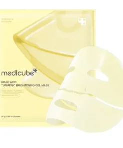 Medicube – Kojic Acid Turmeric Brightening gelinė veido kaukė, 28 g