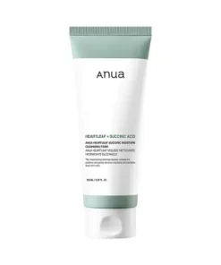 Anua Heartleaf Succinic Moisture Cleansing Foam veido prausiklis, 150 ml