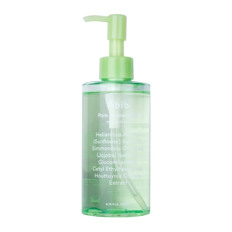 Abib Heartleaf Pore Cleansing Oil veido valomasis aliejus, 200 ml