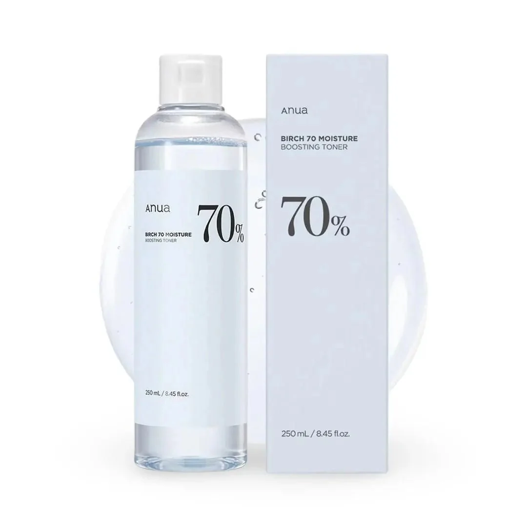 Anua Birch 70 Moisture Boosting Toner veido tonikas, 250 ml