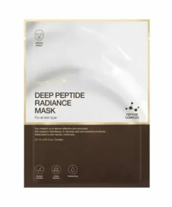 Medicube Deep Peptide Radiance Mask lakštinė veido kaukė, 27 ml