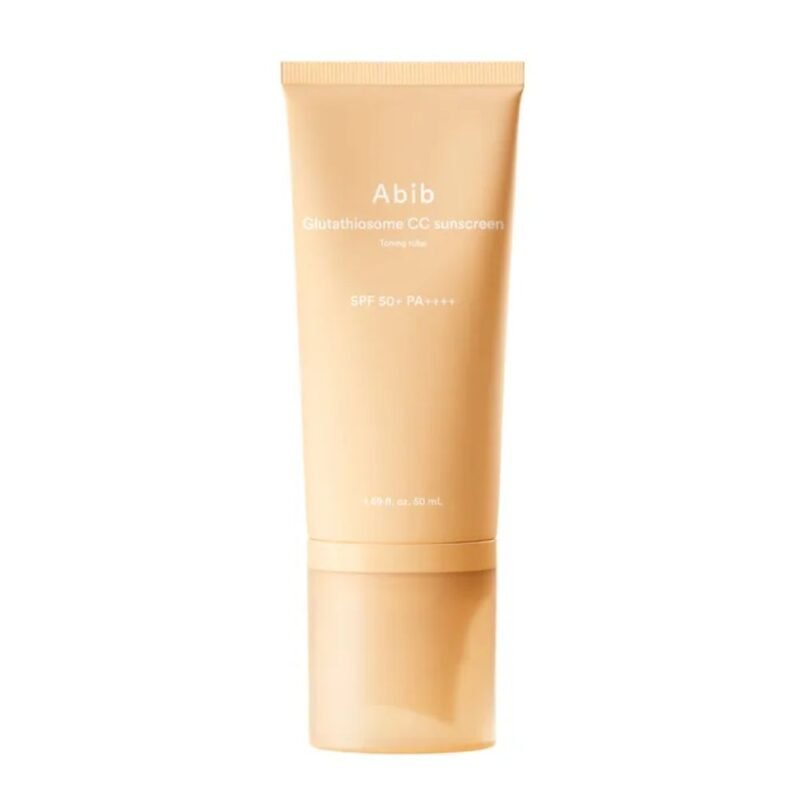 Abib Glutathiosome CC Sunscreen Toning Tube SPF50+ PA++++ apsauginis CC kremas nuo saulės, 50 ml