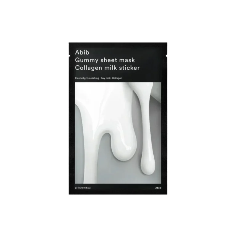Abib Gummy Sheet Mask Collagen Milk Sticker lakštinė veido kaukė