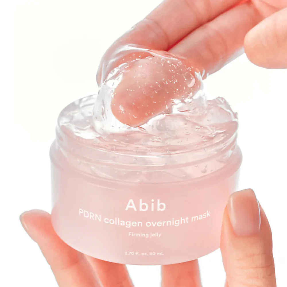 Abib PDRN Collagen Overnight Mask Firming Jelly naktinė veido kaukė, 80 ml