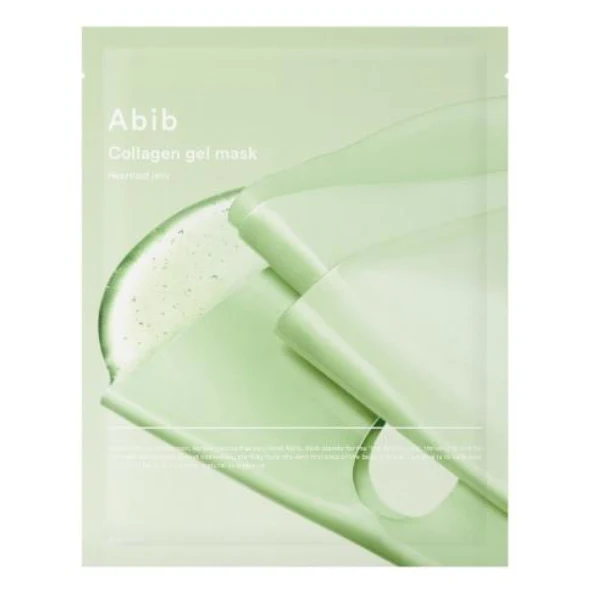 Abib Collagen Gel Mask Heartleaf Jelly gelinė veido kaukė su kolagenu ir širdažolės ekstraktu, 35 g