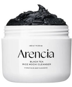 Arencia Black Tea Rice Mochi Cleanser veido valomasis balzamas, 120 g