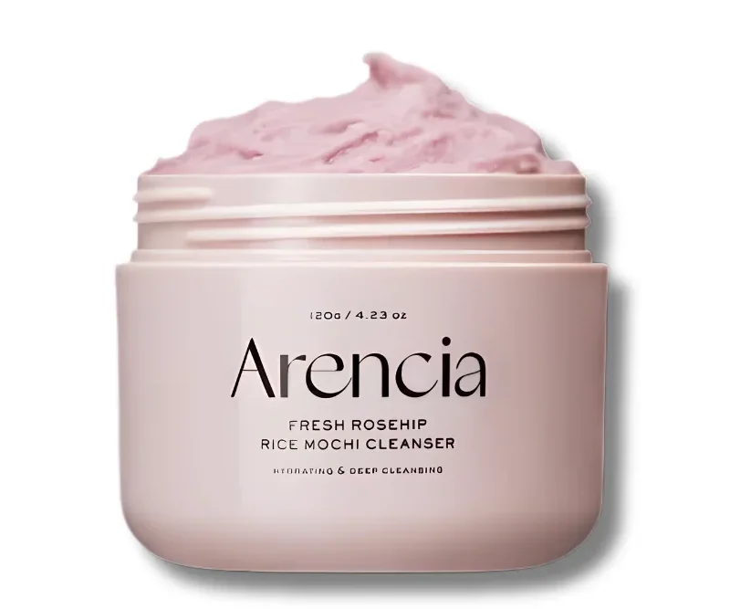 Arencia Fresh Rosehip Rice Mochi Cleanser veido prausiklis, 120 g