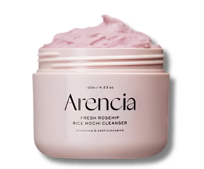 Arencia Fresh Rosehip Rice Mochi Cleanser veido prausiklis, 120 g