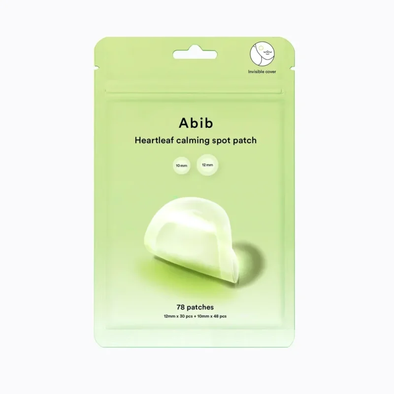 Abib Heartleaf Calming Spot Patch spuogų pleistrai su heartleaf ekstraktu, 78 vnt