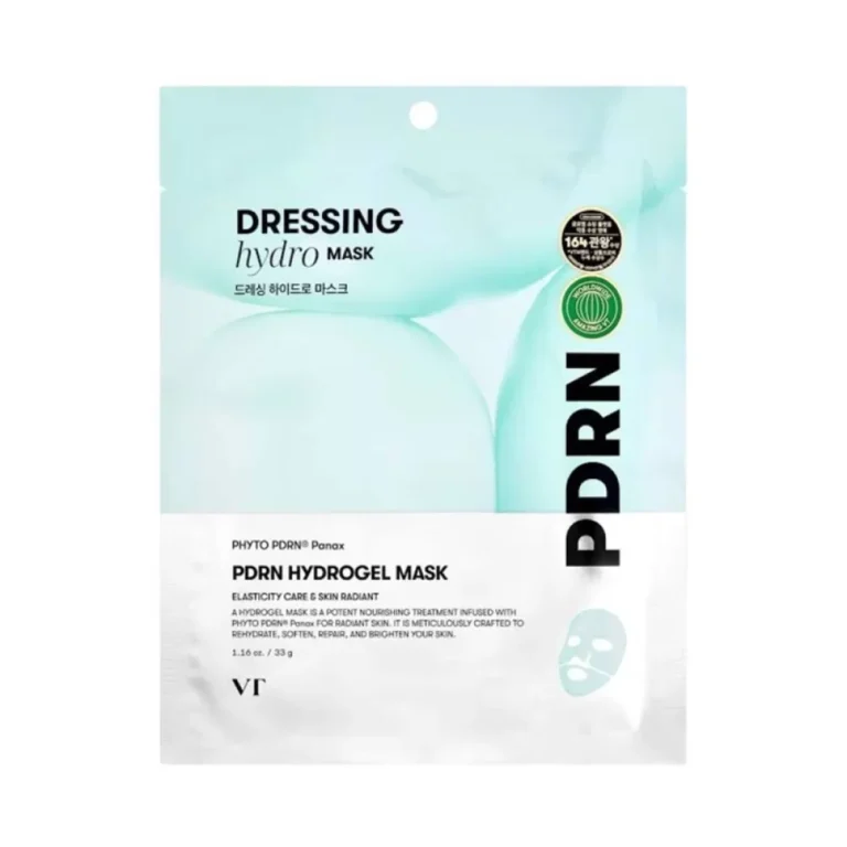 VT Cosmetics PDRN Hydrogel Mask veido kaukė, 33 g