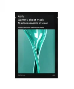 Abib Gummy Sheet Mask Madecassoside Sticker lakštinė veido kaukė, 27 ml