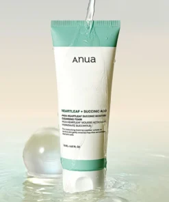 Anua Heartleaf Succinic Moisture Cleansing Foam veido prausiklis, 150 ml