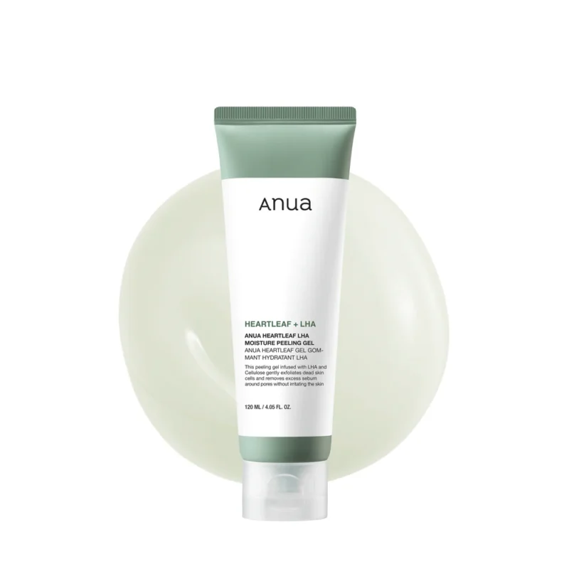 Anua Heartleaf LHA Moisture Peeling Gel šveičiamasis veido gelis, 120 ml
