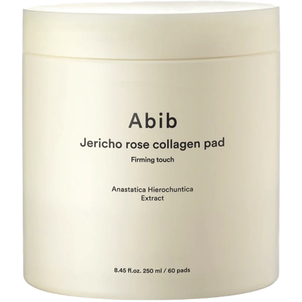 Abib Jericho Rose Collagen tonizuojantys veido diskeliai su kolagenu, 60 vnt. / 250 ml