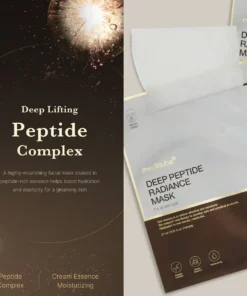 Medicube Deep Peptide Radiance Mask lakštinė veido kaukė, 27 ml