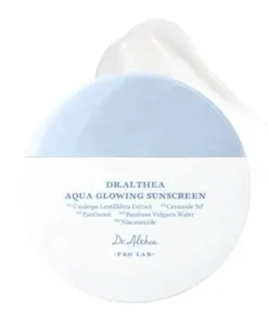 Dr. Althea Aqua Glowing Sunscreen drėkinantis ir skaistinantis veido kremas su SPF50+ PA++++, 45 ml