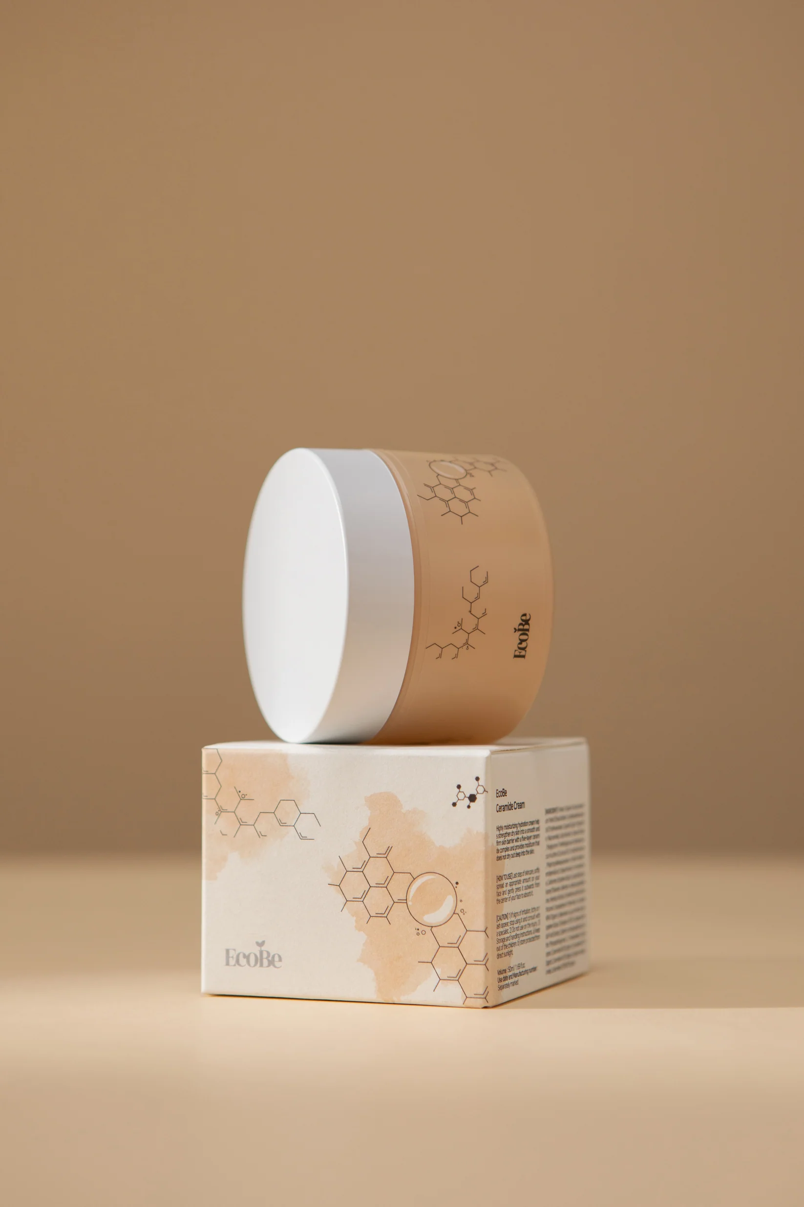 EcoBe Ceramide Cream veido kremas su ceramidais, 50 ml - Image 3