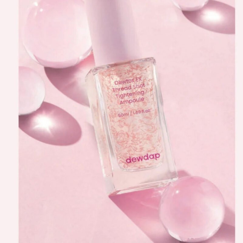 dewdap, thread shot, stangrinanti ampulė, veido ampulė