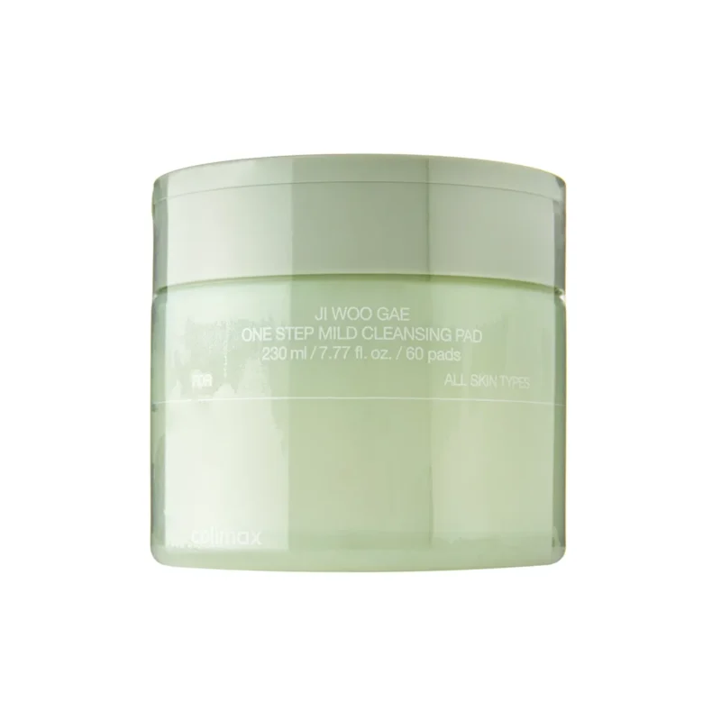 Celimax Ji Woo Gae One Step Mild Cleansing Pad švelnūs valomieji veido padeliai makiažui, 60 vnt.