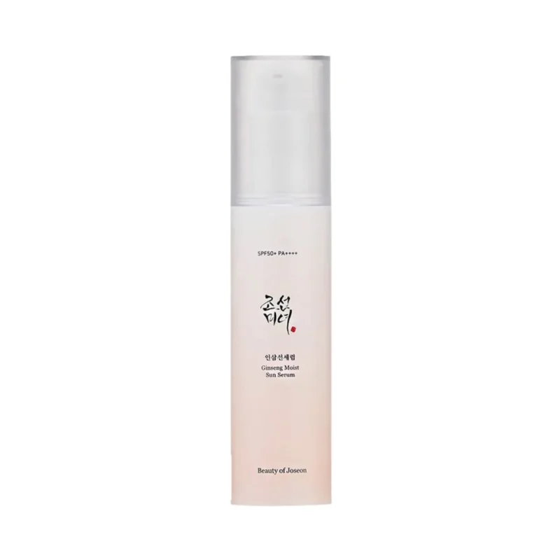 Beauty of Joseon Ginseng Moist Sun Serum SPF50+ PA++++ drėkinantis apsauginis veido serumas nuo saulės su ženšeniu, 50 ml