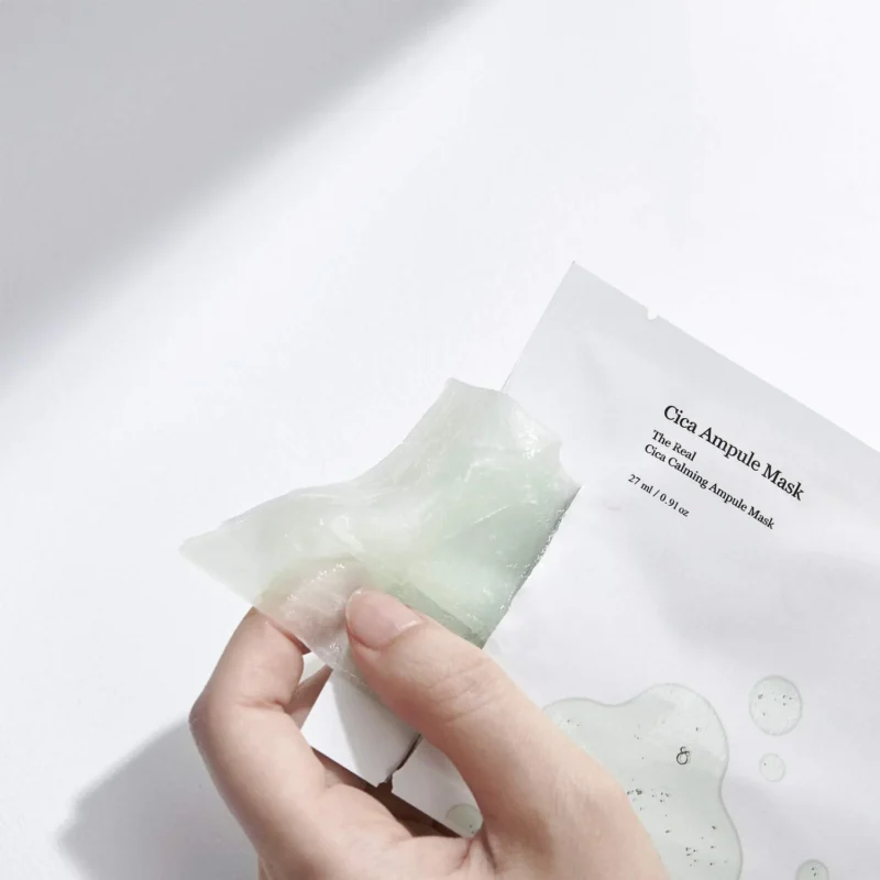 Alternative view of Celimax The Real Cica Calming Ampoule Mask raminamoji lakštinė veido kaukė su cica, 27 ml