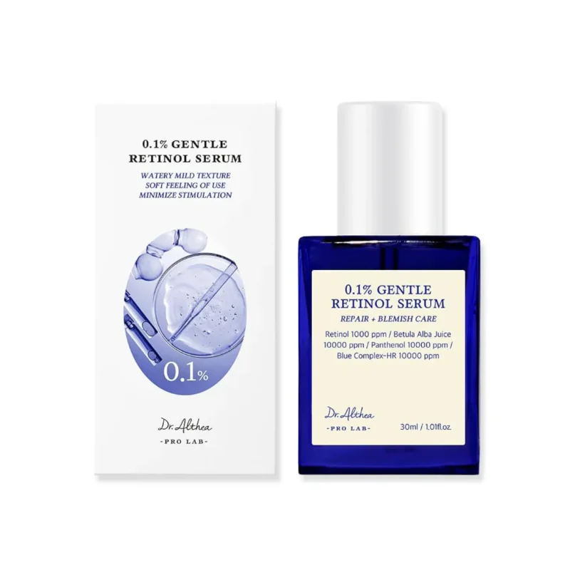 Dr. Althea 0.1% Gentle Retinol Serum retinolio serumas, 30 ml