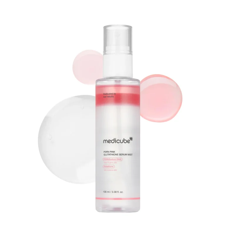 Alternative view of Medicube PDRN Pink Glutathione Serum Mist veido dulksna su serumo efektu, 100 ml