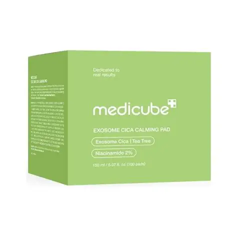 Medicube Exosome Cica Calming Pad raminamieji toniko diskai veidui, 150 ml - Vaizdo 2