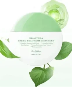 Dr. Althea Green Tea Fresh Sunscreen SPF50+ PA++++ lengvas veido kremas su žaliosios arbatos ekstraktu, 45 ml