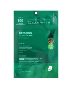 VT Cosmetics Pro Cica Reedle Shot 100 2-Step Hydrogel Mask raminanti veido kaukė, 1 vnt