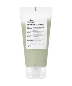VT Cosmetics Cica Mask Cleanser 2-in-1 valomasis ir kaukės veido prausiklis, 120 ml