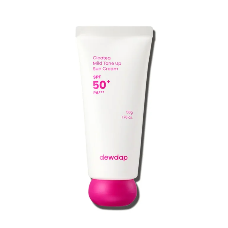 DEWDAP Cicatea Mild Tone Up Sun Cream apsauginis ir šviesinantis kremas nuo saulės, 50 g