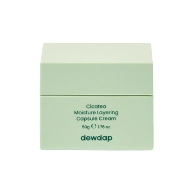 DEWDAP Cicatea Moisture Layering Capsule Cream drėkinantis ir raminantis kremas, 50 g
