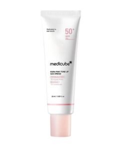 Medicube PDRN Pink Tone Up Sun Cream veido kremas nuo saulės, 50 ml