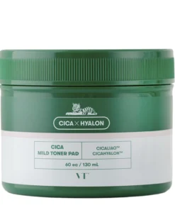 VT Cosmetics VT Cica Mild Toner Pad raminančios toniko servetėlės, 60 vnt