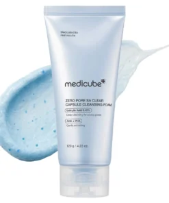 Medicube Zero Pore SA Clear Capsule Cleansing Foam valomasis veido putų kremas, 120 g